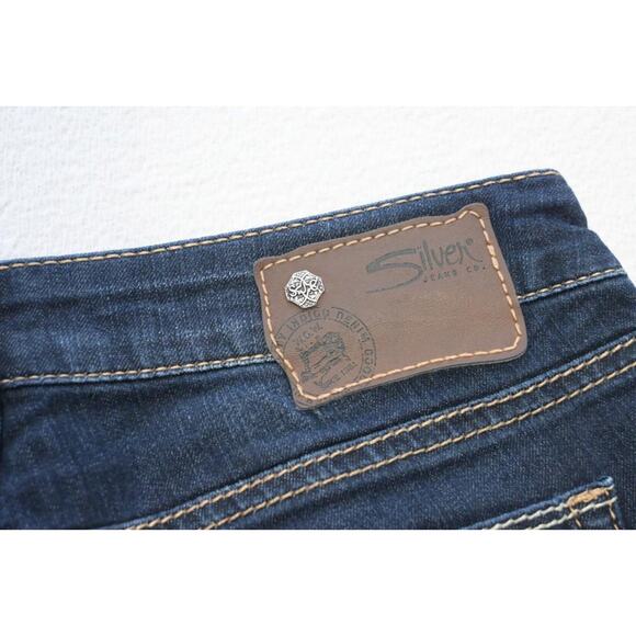 Silver Suki Mid Slim Jegging Stretch Denim Jeans Buckle Womens Size 28 x 31 - Picture 1 of 8